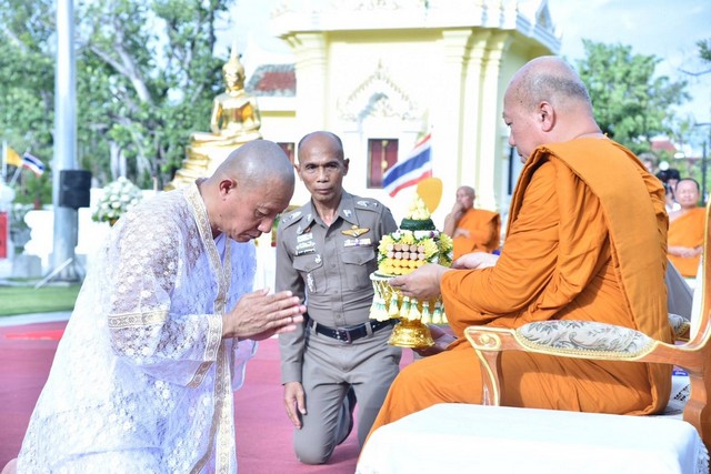 สำนักงานตำรวจแห่งชาติจัดโครงการอุปสมบทหมู่ข้าราชการตำรวจ เฉลิมพระเกียรติพระบาทสมเด็จพระเจ้าอยู่หัว เนื่องในโอกาสมหามงคลวันเฉลิมพระชนมพรรษา 6 รอบ 28 กรกฎาคม 2567 ณ วัดเทพศิรินทราวาสราชวรวิหาร