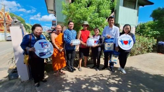 มูลนิธิหัวใจบริสุทธ์ จับมือกลุ่มไทยสมายล์กรุ๊ป รวมพลังเครือข่าย มอบถุงยังชีพช่วยผู้ประสบอุทกภัยชาวแพร่