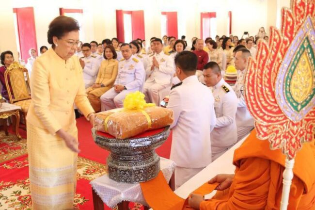 ยโสธร พระกฐินพระราชทาน ประจำปี 2567 ที่วัดพระอารามหลวงยอดศรัทธาทำบุญล้านกว่าบาท