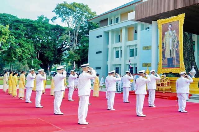 ฐานทัพเรือสัตหีบ จัดกิจกรรมเนื่องในวันคล้ายวันพระบรมราชสมภพพระบาทสมเด็จพระบรมชนกาธิเบศร มหาภูมิพลอดุลยเดชมหาราช บรมนาถบพิตร วันชาติ และ วันพ่อแห่งชาติ 5 ธันวาคม2567