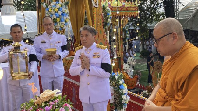 จันทบุรี-ศิษย์ยานุศิษย์ เนืองแน่น งานพระราชทานเพลิงศพ อดีตเจ้าอาวาสวัดหนองไทร