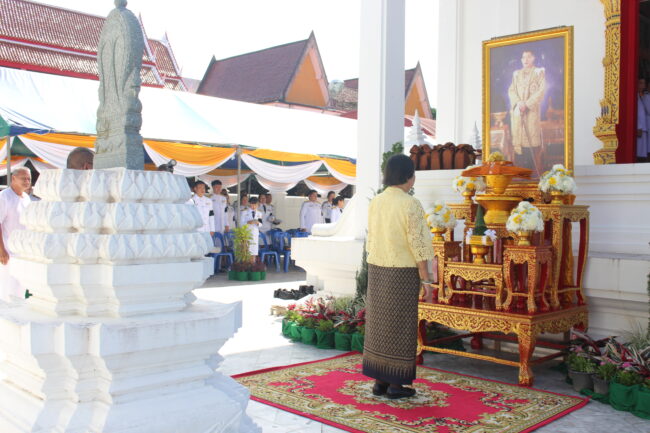 ยะลาอำเภอเบตงจัดพิธีถวายผ้าพระกฐินพระราชทาน ณ วัดพุทธาธิวาส พระอารามหลวง รวมยอดปัจจัยกว่า 8 แสนบาท