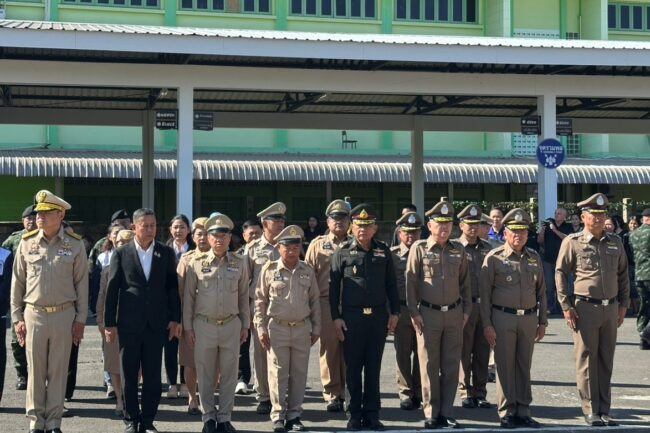 อนุทิน นายกฯ เป็นประธานพิธีสดุดีและส่งศพ 2 ทหารกล้า ร. 23 พัน.3 พลีชีพชายแดนไทย–กัมพูชา กลับสู่มาตุภูมิอย่างสมเกียรติ