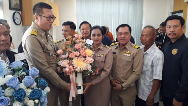 ประชาชนชาวลาดบัวหลวง วันที่ 22 ธันวาคม 2568 เวลา 8.30 น จังหวัดพระนครศรีอยุธยา มาส่งท่านนาย