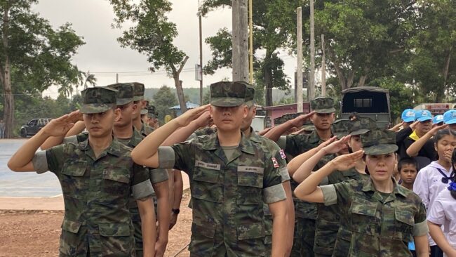 จันทบุรี//จัดงานวันกองทัพไทย วันยุทธหัตถี พร้อมจัดกิจกรรมจิตอาสา