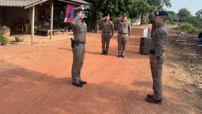จันทบุรี-รองผู้บังคับการ ภจว.จันทบุรี เปิดโครงการ“นอน บ้านเพื่อน