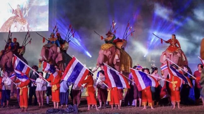 เมื่อวันศุกร์ ที่ 13 กุมภาพันธ์ พิธีเปิดงานมรดกโลก นายอนุทิน ชาญวีรกุล