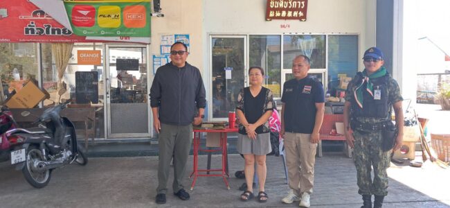 ยะลา สำรวจสถานีบริการน้ำมันเชื้อเพลิงสร้างความเชื่อมั่นให้กับ