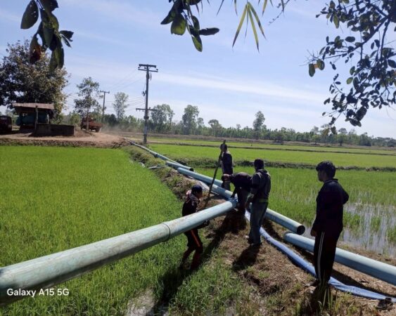 อำนาจเจริญ “ทำเจ๋ง” ผอ.โครงการชลประทานฯระดมพลบริหารจัดการน้ำแก้ปัญหาภัยแล้งช่วยเหลือเกษตรกรที่กำลังขาดแคลนน้ำอย่างได้ผลและคุ้มค่า