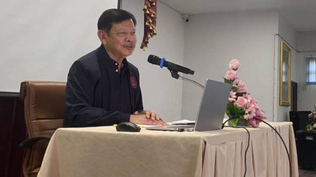 อำนาจเจริญ “ธนัญชัย สายสุด” ผอ.สกสค. จังหวัด เรียกประชุมชมรมข้าการบำนาญในจังหวัด หารือกา รแก้ไข
