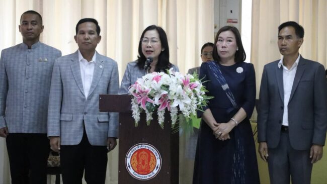 อาชีวะอุบลฯ โชว์ศักยภาพนวัตกรรมระดับชาติ ต้อนรับ
