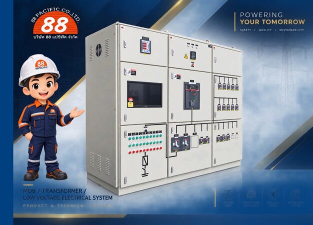 เจริญชัยฯ ผนึกกำลัง 88 แปซิฟิค ยกระดับระบบไฟฟ้าอัจฉริยะ