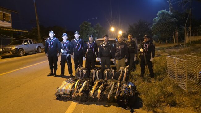 จังหวัดเชียงใหม่ ไล่ตามรถขนยาบ้า14เป้เกือบสามล้านเม็ด 10 ตุลาคม 2569