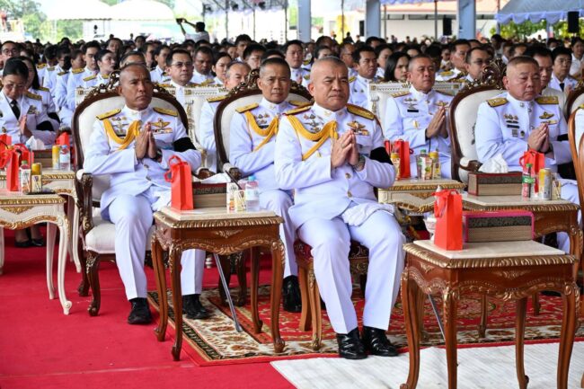 แม่ทัพภาคที่ 2 ร่วมพิธีเจริญอายุวัฒนมงคล 82 ปี พระเทพวัชรธรรมโสภณ ศิลา สิริจนฺโท